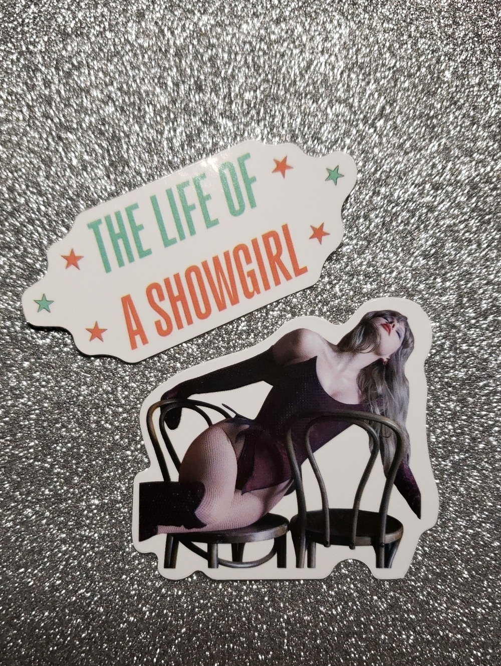 10/$10 Taylor Swift SHOWGIRL Waterproof Sticker